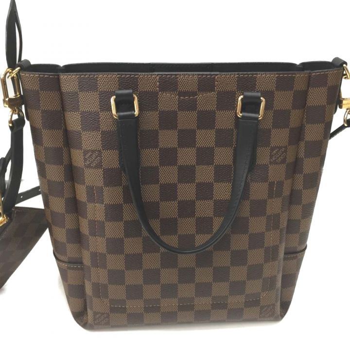 LOUIS VUITTON ルイヴィトン ダミエ エベヌ ベルモント NV BB N60348  