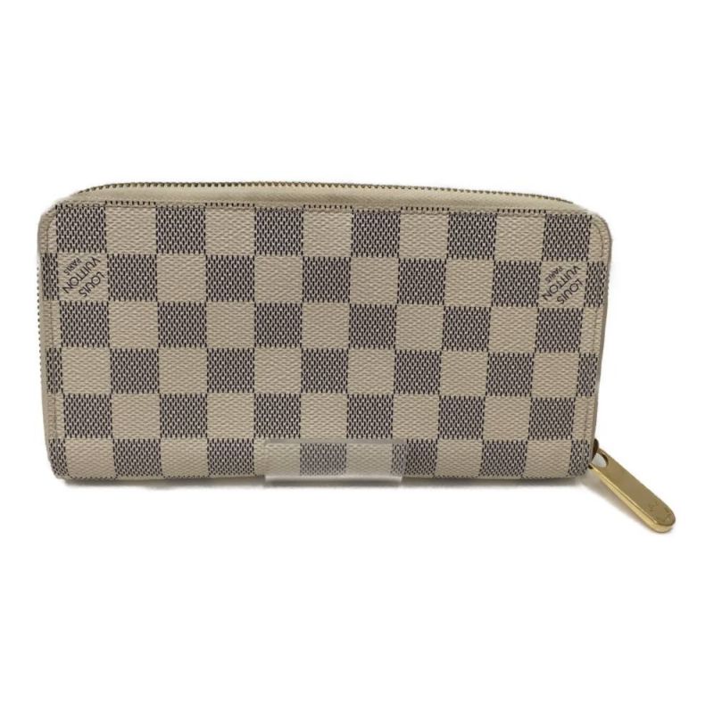 中古】 LOUIS VUITTON ルイヴィトン アズールダミエ 財布 N41660