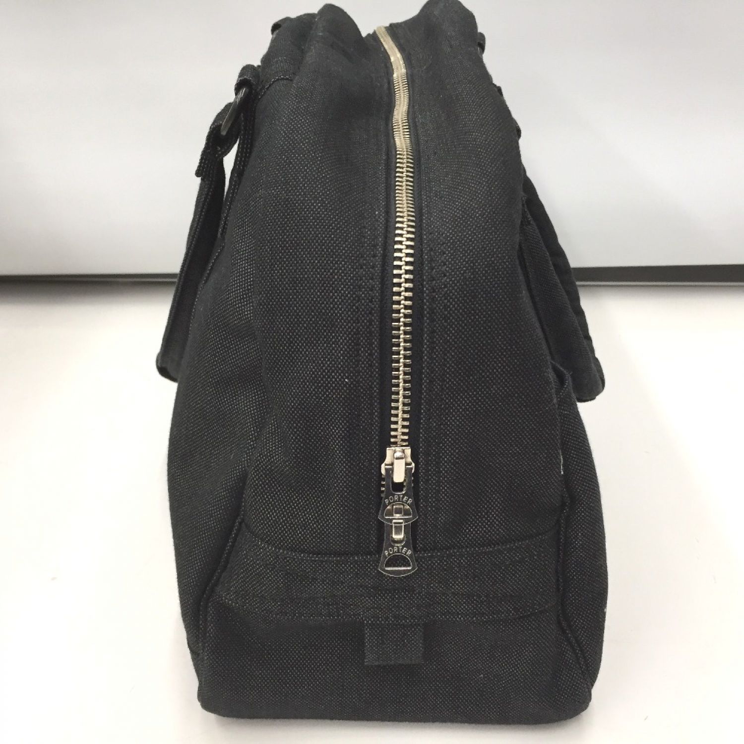 中古】 PORTER ポーター スモーキー ボストンバッグ 592-06390 グレー