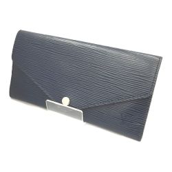 △△ LOUIS VUITTON ルイヴィトン 長財布 エピ ポルトフォイユ ジョセフィーヌ 長財布 M60710 ネイビー Aランク