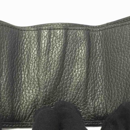  GUCCI グッチ GG プチマーモント3つ折り財布 レザー 523277 ブラック