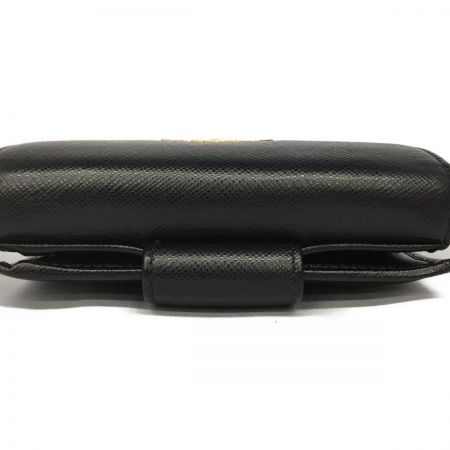  PRADA プラダ SAFFIANO METAL サフィアーノ 財布 1MH523 ブラック