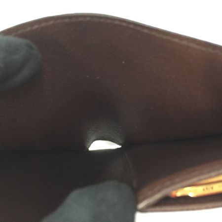  LOUIS VUITTON ルイヴィトン 財布 ダミエ ポルトフォイユ ヴィエノワ N61674 ブラウン