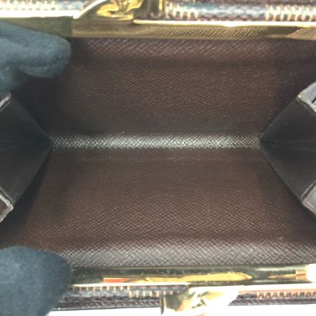  LOUIS VUITTON ルイヴィトン 財布 ダミエ ポルトフォイユ ヴィエノワ N61674 ブラウン