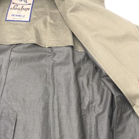  BEAMS ビームス Sealup シーラップ 別注 トレンチコート BEAMS F オリーブ