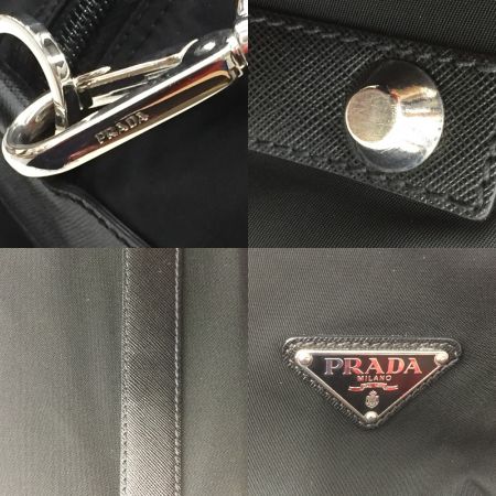 PRADA プラダ ナイロン 2WAYボストンバッグ V70S ブラック