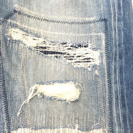  Hysteric Glamour ヒステリックグラマ ダメージデニム 0251AP05 ブルー