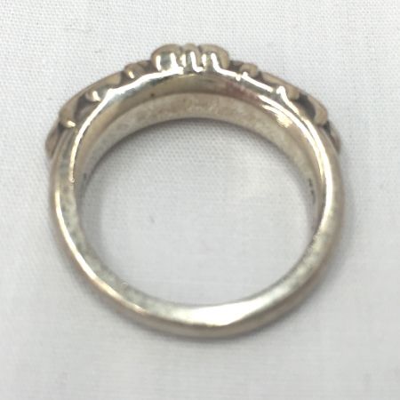  CHROME HEARTS クロムハーツ 12号 指輪 インボイス付 ﾍﾞｲﾋﾞｰ ｸﾗｼｯｸ ﾌﾛｰﾗﾙｸﾛｽ シルバー