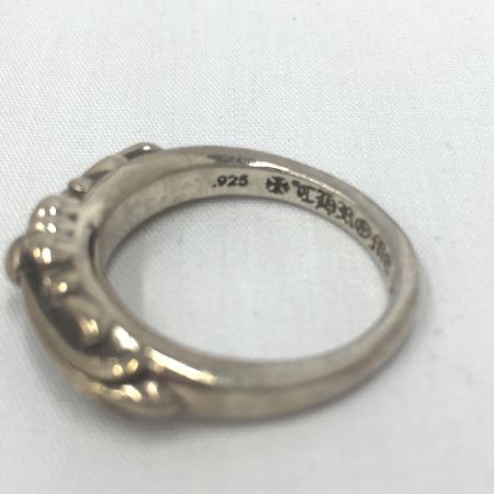  CHROME HEARTS クロムハーツ 12号 指輪 インボイス付 ﾍﾞｲﾋﾞｰ ｸﾗｼｯｸ ﾌﾛｰﾗﾙｸﾛｽ シルバー