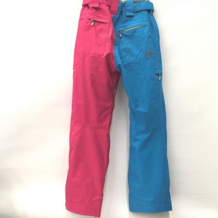  HELLY HANSEN ヘリーハンセン スノーウェア 上下セット HS1004 2000 Mサイズ ショッキングピンク x ブルー