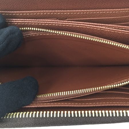  LOUIS VUITTON ルイヴィトン モノグラム ジッピー ウォレット M42616 ブラウン