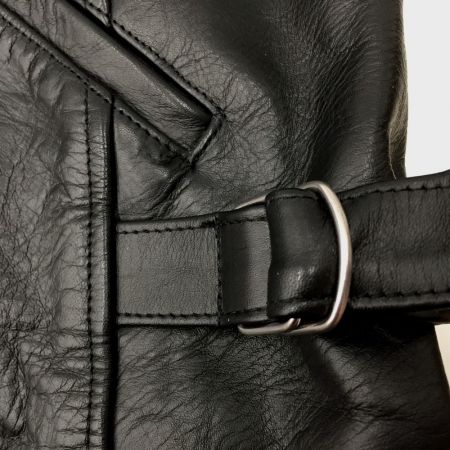  STILL BY HANDE スティルバイハンド セミシングルレザージャケット LE0193 SIZE50  ブラック