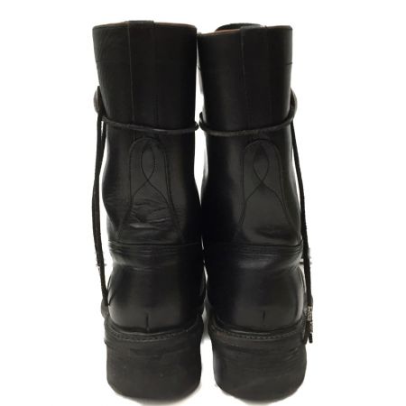  SCHORL × alfredo BANNISTER BANNISTER アルフレッドバニスター×ショール レザーブーツ 44 ブラック