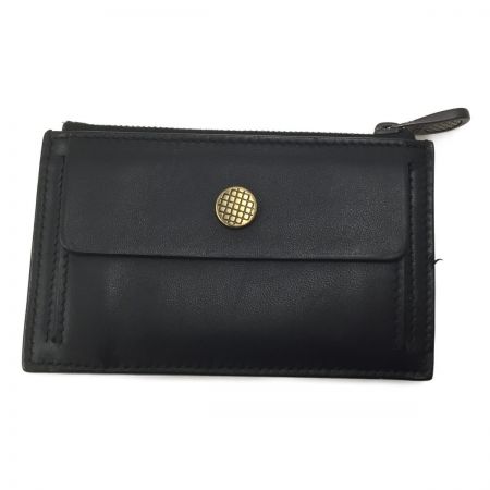  BOTTEGA VENETA ボッテガヴェネタ イントレチャート　カード&小銭入れ ブラック