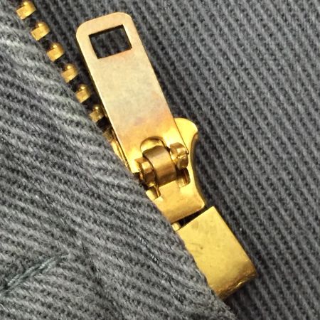  TENDERLOIN テンダーロイン スイングトップ風ブルゾン チェーンロゴ 刺繍 42 グレー