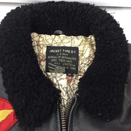  AVIREX アビレックス フライトジャケット TYPE G-1 SPEC.7823   G-1 ブラック