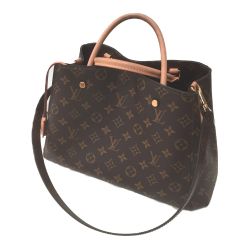 △△ LOUIS VUITTON ルイヴィトン モノグラム モンテーニュMM 2WAYバッグ M41056 Bランク