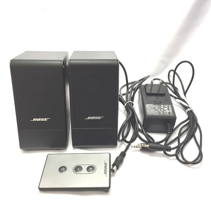 BOSE ボーズ Computer Music Monitor スピーカー PC用 Computer Music Monitor  ブラック｜中古｜なんでもリサイクルビッグバン