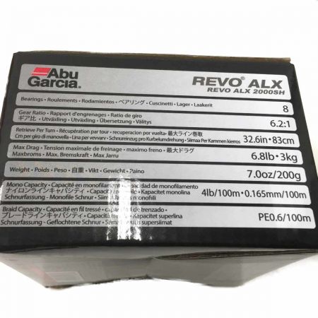  Abu Garcia アブガルシア リール ALX THETA 2000SH