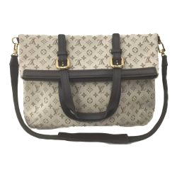 △△ LOUIS VUITTON ルイヴィトン フランソワーズ モノグラムミニ 2WAYバッグ M92209 ベージュ Aランク