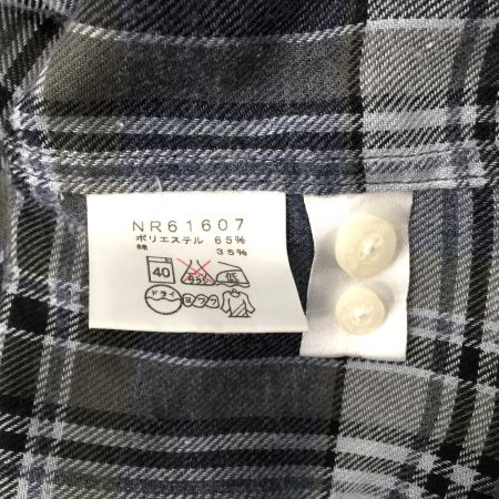 THE NORTH FACE ザノースフェイス チェックシャツ NR61607 グレー