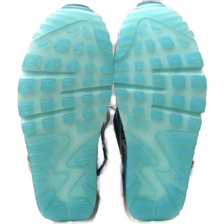  NIKE ナイキ W Air Max 90 SE 28.5cm スニーカー DD5483-010 グレー x スカイブルー