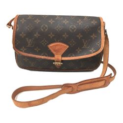 △△ LOUIS VUITTON ルイヴィトン モノグラム ソローニュ ショルダーバッグ M42250 ブラウン Cランク