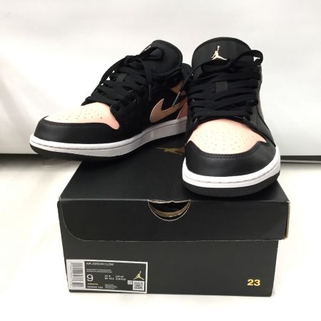  NIKE ナイキ NIKE AIR JORDAN 1 LOW 27cm スニーカー 553558-034 ピンク x ブラック