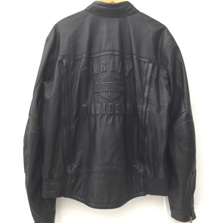  HARLEY-DAVIDSON ハーレーダビッドソン シングルライダースジャケット L 98136-03VM ブラック