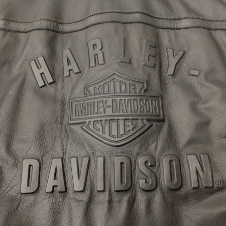  HARLEY-DAVIDSON ハーレーダビッドソン シングルライダースジャケット L 98136-03VM ブラック