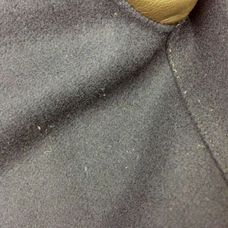  SKOOKUM スクーカム レザー切替スタジャン サイズ38 USA製 ブラウン x ネイビー