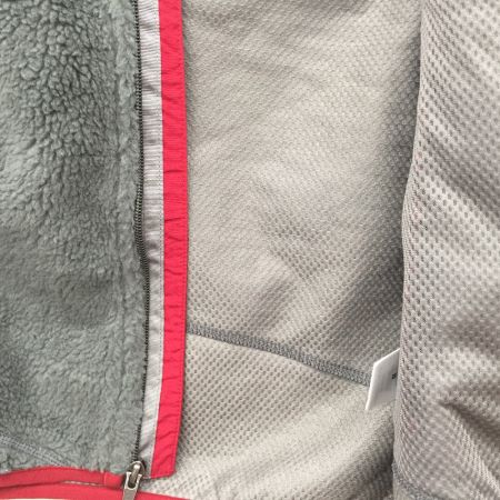  Patagonia パタゴニア ボアベスト RN51884 フリース XSサイズ グレー x レッド