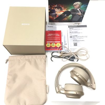 中古】 SONY ソニー ワイヤレスヘッドフォン 名探偵コナン ゼロの執行