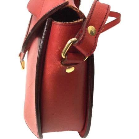  Somes Saddle ソメスサドル 鞍型ショルダーバッグ レッド