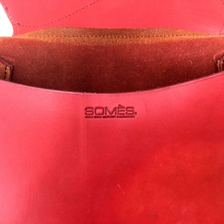  Somes Saddle ソメスサドル 鞍型ショルダーバッグ レッド
