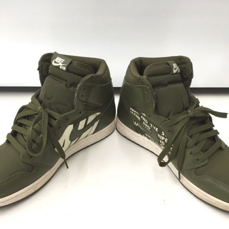  NIKE ナイキ スニーカー 555088-300 29cm RETRO HIGH OG オリーブ