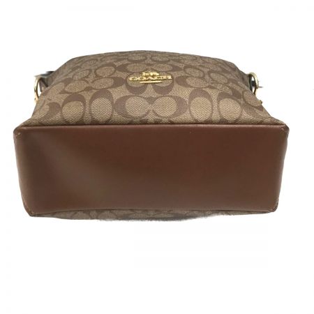  COACH コーチ シグネチャー PVC レザー ショルダー紐欠品 F31477