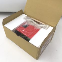 △△ CITIZEN シチズン 置時計 レトロデジタル電気時計 ハイリーフ・カーチス 5RD025 レッド Sランク