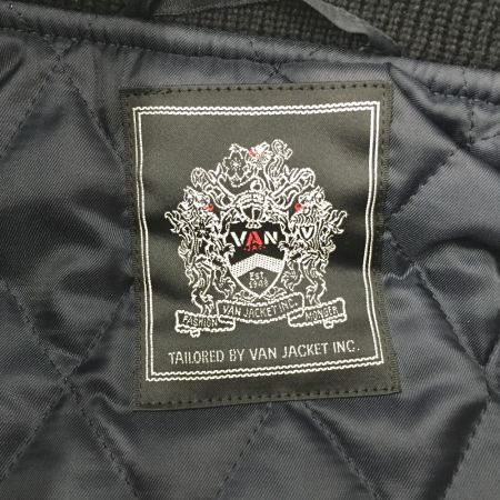  VAN ヴァン スタジアムジャンバー スタジャン JAC JW-10518  JW-10518 ブラック