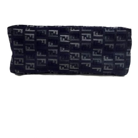  FENDI フェンディ ズッカ柄 ハンドバッグ 2370-88R267/038 ネイビー