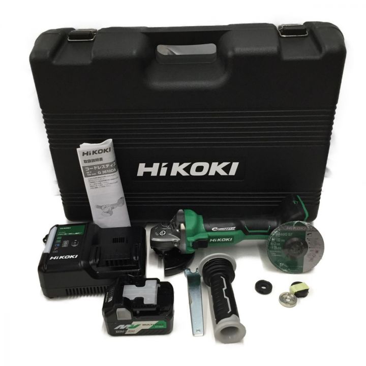 HiKOKI ハイコーキ コードレスディスクグラインダ 36V G3610DA XP