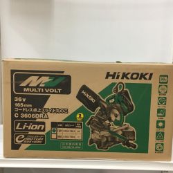 △△ HiKOKI ハイコーキ 36V コードレス卓上スライド丸のこ  C3606DRA XP Sランク