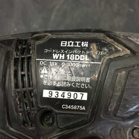  HITACHI 日立 日立工機　18V コードレスインパクトドライバ  QH18DDL