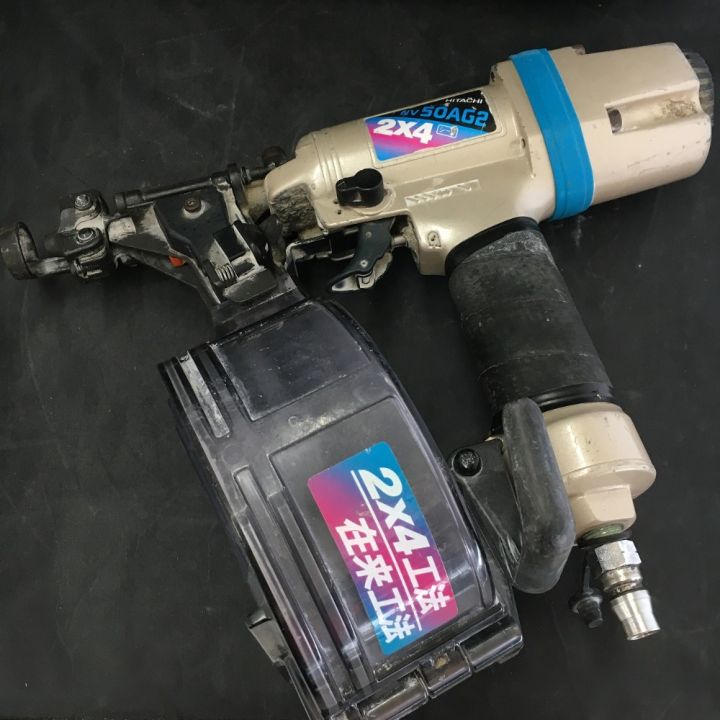 HITACHI 日立 50mm 常圧 ロール釘打ち機 NV50AG2 50AG2｜中古｜なんでもリサイクルビッグバン