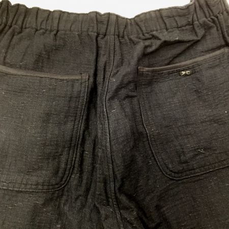 porter classic ポータークラシック 刺し子 パンツ 紐欠品 Mサイズ ブラック
