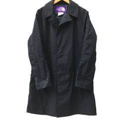 △△ THE NORTH FACE ザノースフェイス 中綿ステンカラーコート パープルレーベル NY2071N ネイビー Bランク
