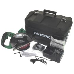 △△ HiKOKI ハイコーキ  チップソーカッター 丸のこ　充電器・充電池1個ケース付き　コードレス36ｖ CD3607DA WP Sランク