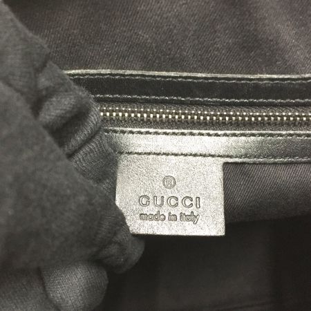  GUCCI グッチ  ショルダートートバッグ GGキャンバス 109141 ブラック