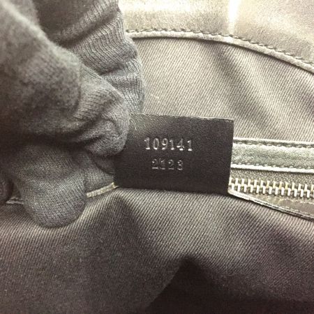  GUCCI グッチ  ショルダートートバッグ GGキャンバス 109141 ブラック