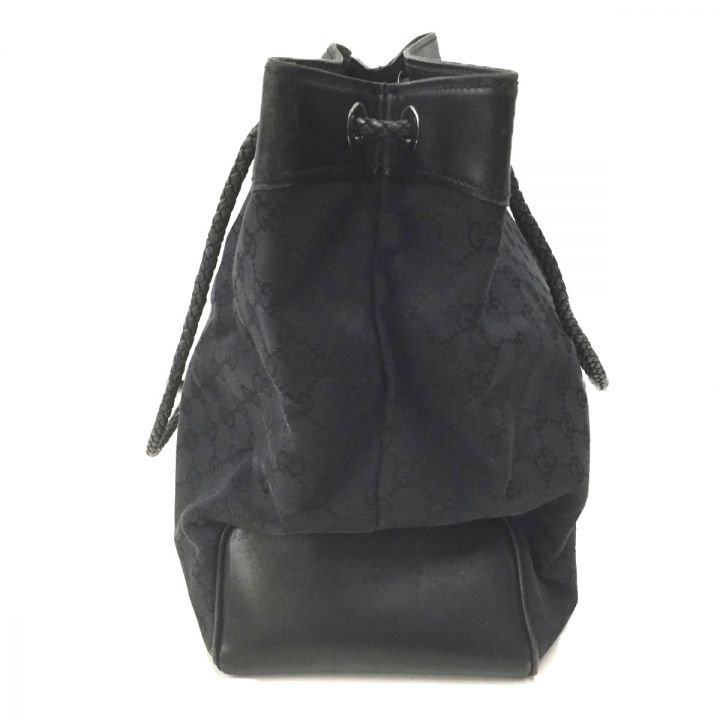 GUCCI グッチ ショルダートートバッグ GGキャンバス 109141 ブラック 